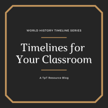 timelines for the classroom blog cover
