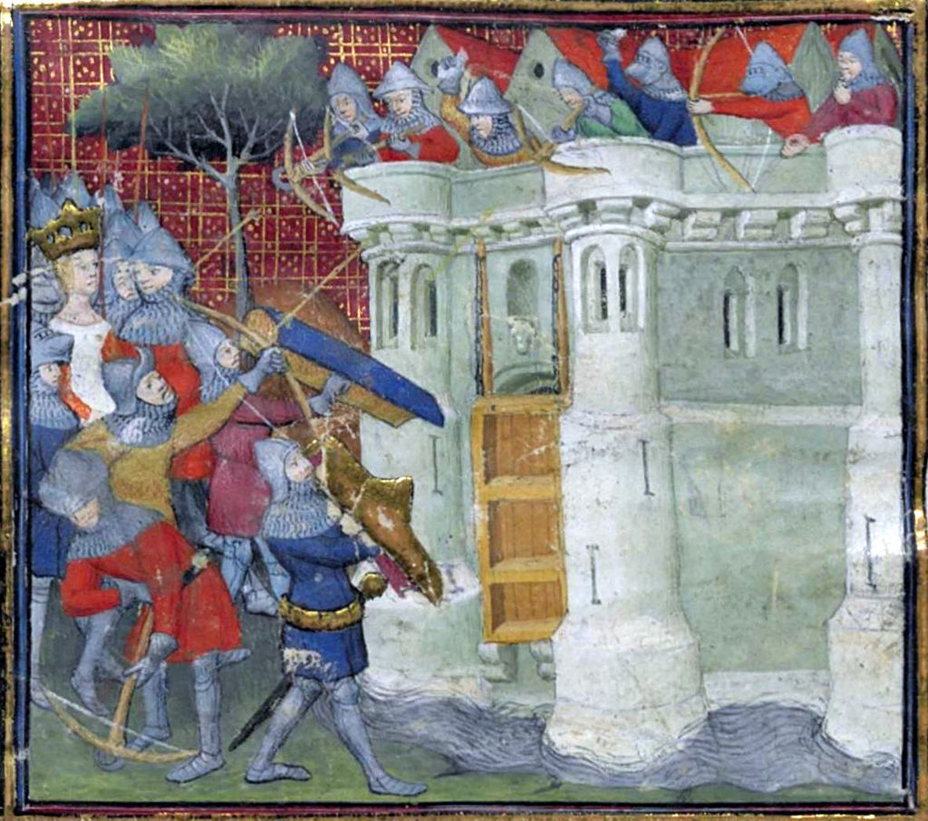 Isabella directing the Siege of Bristol