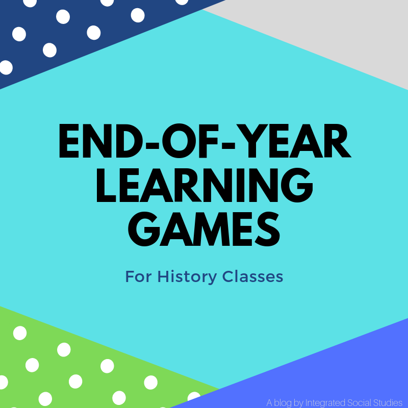 End of Year Learning Games