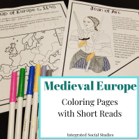 Medieval Coloring Pages